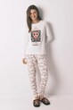 Бавовняна піжама women'secret бавовна білий 3132147