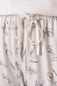 women'secret piżama bawełniana beżowy 3132125