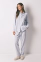 women'secret piżama bawełniana aplikacja niebieski 3132156