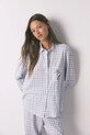 women'secret piżama bawełniana 3132156 niebieski AW25