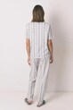 women'secret piżama bawełniana 4852097 turkusowy