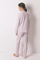 women'secret piżama bawełniana 4852095 fioletowy