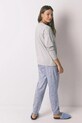 women'secret piżama bawełniana 3132123 szary