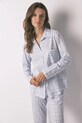 women'secret piżama bawełniana 3132158 niebieski AW25