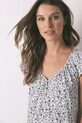 Odzież women'secret koszula nocna bawełniana 4442111 zielony