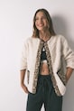 women'secret kurtka dwustronna nieocieplane beżowy 3142298