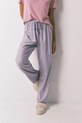 women'secret spodnie piżamowe tkanina fioletowy 3702251
