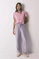 Odzież women'secret spodnie piżamowe 3702251 fioletowy