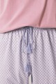 women'secret spodnie piżamowe bawełniane 3702248 fioletowy AW25