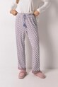 women'secret spodnie piżamowe dzianina niebieski 3702255