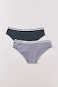 women'secret chiloți 2-pack uni albastru 4632048