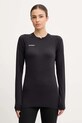 Mammut longsleeve funkcyjny z dodatkiem wełny Trift Planet friendly czarny 1016.01080