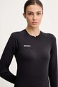 Mammut longsleeve funkcyjny z dodatkiem wełny Trift czarny 1016.01080