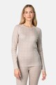Kari Traa longsleeve funkcyjny ROSE LIGHT Planet friendly brązowy 611364