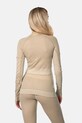 Kari Traa longsleeve funkcyjny SMEKKER 622682 brązowy AW25