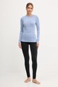 Kari Traa longsleeve funkcyjny ROSE 622692 niebieski AW25