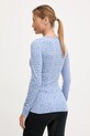 Odzież Kari Traa longsleeve funkcyjny ROSE 622692 niebieski