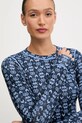 Odzież Kari Traa longsleeve funkcyjny FRYD 622926 granatowy