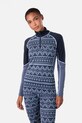 Kari Traa bluza funkcyjna MALIA Planet friendly granatowy 623582