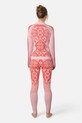 Kari Traa leggings funzionali SAGA 623832 rosa AW25