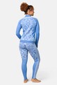 Kari Traa legginsy funkcyjne SAGA niebieski 623832