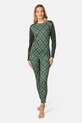 Odzież Kari Traa longsleeve funkcyjny ISELIN 623897 zielony