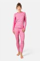 Odzież Kari Traa longsleeve funkcyjny TALE 623923 różowy