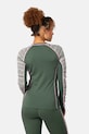 Funkcionalna majica z dolgimi rokavi Kari Traa TALE 623923 zelena AW25