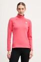 Descente longsleeve funkcyjny WOMENS T-NECK sporty zimowe różowy DW5FLT02LU