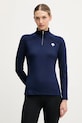Descente longsleeve funkcyjny WOMENS T-NECK sporty zimowe granatowy DW5FLT02LU