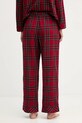 Odzież Abercrombie & Fitch spodnie piżamowe KI146.5099.556 bordowy