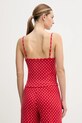 Odzież Abercrombie & Fitch top piżamowy KI146.5103.500 czerwony