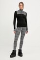 Newland longsleeve funkcyjny LADY T-NECK N46775.108 czarny AW25