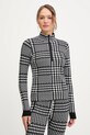 Newland longsleeve funkcyjny LADY T-NECK sporty zimowe czarny N46777.108