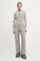 Newland longsleeve funkcyjny LADY T-NECK N46735.97 beżowy AW25