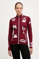 Newland bluza funkcyjna LADY FULL ZIP sporty zimowe bordowy N46872.198