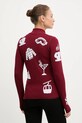 Odzież Newland bluza funkcyjna LADY FULL ZIP N46872.198 bordowy