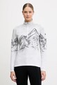 Newland longsleeve funkcyjny LADY T-NECK sporty zimowe szary N46833.143