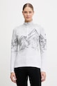 Newland longsleeve funkcyjny LADY T-NECK sporty zimowe szary N46833.143