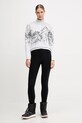 Newland longsleeve funkcyjny LADY T-NECK N46833.143 szary AW25