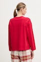 Oblečení Pyžamové tričko s dlouhým rukávem United Colors of Benetton 3DKE3M07Y červená