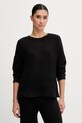 United Colors of Benetton longsleeve piżamowy dzianina czarny 3Q413M08A