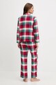 Bombažna pižama United Colors of Benetton bordo 40EP3P00W