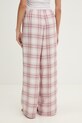 Odzież Hollister Co. spodnie piżamowe damskie z wiskozą KI346.5098.602 różowy