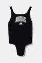 Dječji jednodijelni kupaći kostim adidas Performance mekana crna JM3940