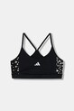 Detská podprsenka adidas JM5944 čierna AW25