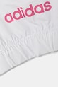 Детски спортен сутиен adidas бял JX3925
