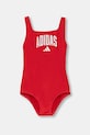 adidas Performance costum de baie dintr-o bucată pentru copii moale rosu JM3970