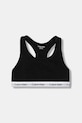 Κοριτσίστικα Παιδικό αθλητικό σουτιέν Calvin Klein Underwear 3-pack G80G800743.9BYA μαύρο