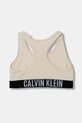 Dziewczynka Calvin Klein Underwear biustonosz sportowy dziecięcy 3-pack G80G800745.9BYA szary
